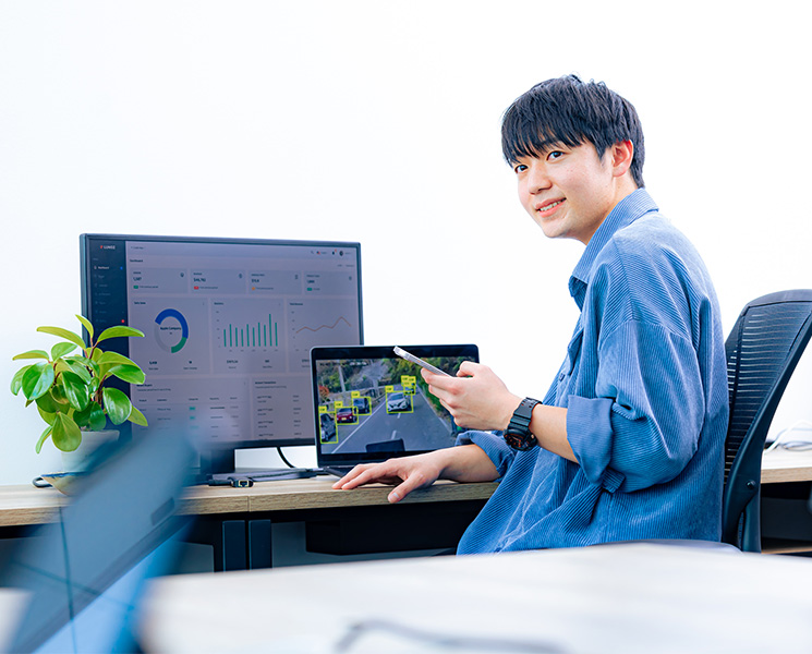 国内初！屋外特化型AIシステムの開発